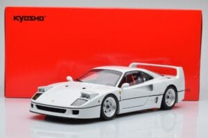 Ferrari F40 Pearl White Kyosho 1:18 08416PW-G Diecast - image 8 of 8
