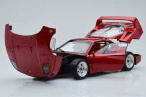 Ferrari F40 Red Metallic Asia Exclusive Kyosho 1:18 08416RM-G Diecast - image 2 of 14
