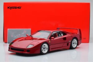 Ferrari F40 Red Metallic Asia Exclusive Kyosho 1:18 08416RM-G Diecast - image 14 of 14