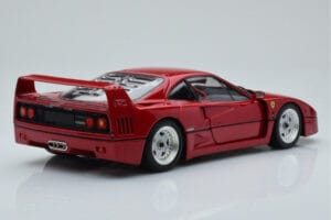 Ferrari F40 Red Metallic Asia Exclusive Kyosho 1:18 08416RM-G Diecast - image 3 of 14