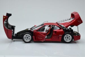 Ferrari F40 Red Metallic Asia Exclusive Kyosho 1:18 08416RM-G Diecast - image 4 of 14