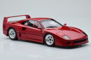 Ferrari F40 Red Metallic Asia Exclusive Kyosho 1:18 08416RM-G Diecast - image 7 of 14