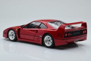 Ferrari F40 Red Metallic Asia Exclusive Kyosho 1:18 08416RM-G Diecast - image 8 of 14