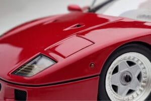 Ferrari F40 Red Metallic Asia Exclusive Kyosho 1:18 08416RM-G Diecast - image 9 of 14