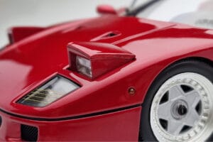 Ferrari F40 Red Metallic Asia Exclusive Kyosho 1:18 08416RM-G Diecast - image 10 of 14