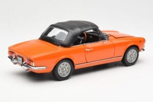 Fiat 124 BS Orange Sun Star 1:18 4906 Diecast - image 3 of 8