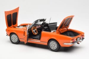 Fiat 124 BS Orange Sun Star 1:18 4906 Diecast - image 5 of 8
