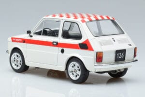 Fiat 126 Abarth White MCG 1:18 MCG18325 Diecast - image 5 of 6