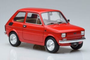 Fiat 126 Red MCG 1:18 MCG18323 Diecast - image 4 of 6