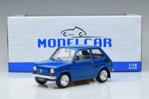 Fiat 126P Blue MCG 1:18 MCG18324 Diecast - image 6 of 6