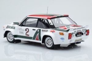 Fiat 131 Abarth Alitalia #2 W. Röhrl / C. Geistdörfer Rally Monte Carlo 1978 Kyosho 1:18 08376G Diecast - image 7 of 10