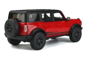 Ford Bronco 4-Door Wildtrak Red GT Spirit 1:18 GT360 Resin - image 2 of 5