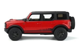 Ford Bronco 4-Door Wildtrak Red GT Spirit 1:18 GT360 Resin - image 3 of 5