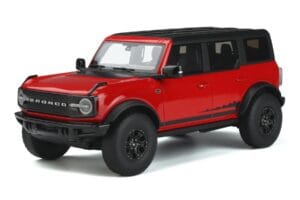Ford Bronco 4-Door Wildtrak Red GT Spirit 1:18 GT360 Resin