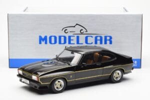 Ford Capri Mk2 X-Pack Black MCG 1:18 MCG18348 Diecast - image 6 of 6