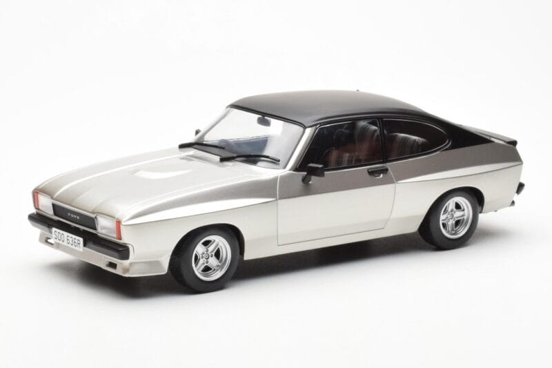 Ford Capri Mk2 X-Pack Silver MCG 1:18 MCG18349 Diecast