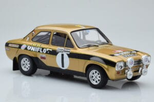 Ford Escort Mk1 RS1600 Night Version #1 R. Clark / J. Porter Rally Wales 1972 IXO 1:18 18RMC100 Diecast - image 4 of 6