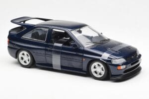 Ford Escort RS Cosworth Blue Metallic UT Models 1:18 180082101-R1 Diecast - image 6 of 6