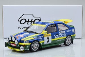Ford Escort RS Cosworth #9 P. Bernardini / J-M. Andrie Rally Monte Carlo 1996 Otto 1:18 OT1028 Resin - image 6 of 6
