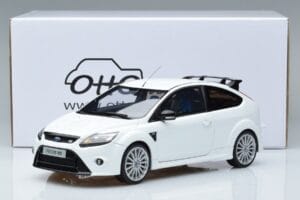 Ford Focus RS Mk2 White Otto 1:18 OT977 Resin - image 6 of 6