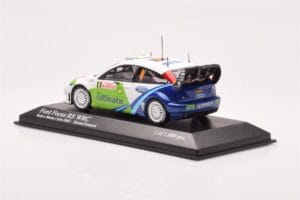 Ford Focus RS WRC #4 R. Kresta / J. Tomanek Rally Monte Carlo 2005 Minichamps 1:43 400058404 Diecast - image 3 of 4