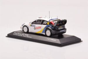 Ford Focus RS WRC #4 M. Martin / M. Park Neste Rally Finland Winners 2003 Minichamps 1:43 400038304 Diecast - image 3 of 4