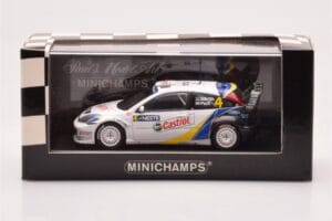 Ford Focus RS WRC #4 M. Martin / M. Park Neste Rally Finland Winners 2003 Minichamps 1:43 400038304 Diecast - image 4 of 4
