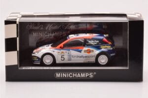 Ford Focus RS WRC #5 C. McRae / N. Grist Rally Acropolis Winner 2002 Minichamps 1:43 430028905 Diecast - image 4 of 4