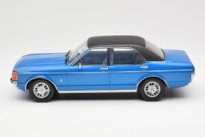 Ford Granada Mk1 Metallic Blue Matt Black MCG 1:18 MCG18394 Diecast - image 3 of 6