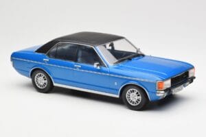 Ford Granada Mk1 Metallic Blue Matt Black MCG 1:18 MCG18394 Diecast - image 4 of 6