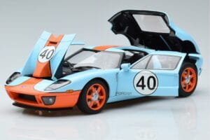 Ford GT Gulf Livery AUTOart 1:18 80513 Diecast - image 2 of 8