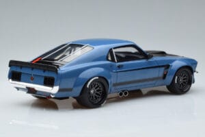 Ford Mustang Boss Cobra Ruffian Cars Blue GT Spirit 1:18 GT426 Resin - image 2 of 6