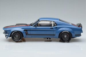 Ford Mustang Boss Cobra Ruffian Cars Blue GT Spirit 1:18 GT426 Resin - image 3 of 6