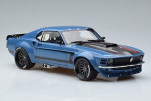 Ford Mustang Boss Cobra Ruffian Cars Blue GT Spirit 1:18 GT426 Resin - image 4 of 6