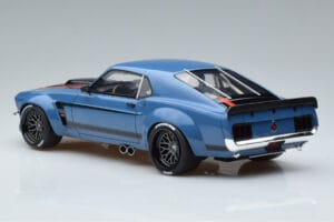 Ford Mustang Boss Cobra Ruffian Cars Blue GT Spirit 1:18 GT426 Resin - image 5 of 6