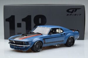 Ford Mustang Boss Cobra Ruffian Cars Blue GT Spirit 1:18 GT426 Resin - image 6 of 6