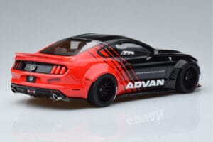 Ford Mustang S550 LB Works Liberty Walk Advan GT Spirit 1:18 KJ035 Resin - image 2 of 6