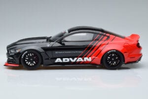 Ford Mustang S550 LB Works Liberty Walk Advan GT Spirit 1:18 KJ035 Resin - image 3 of 6
