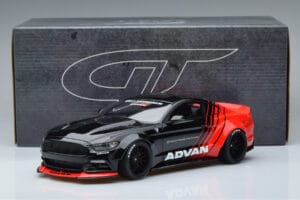 Ford Mustang S550 LB Works Liberty Walk Advan GT Spirit 1:18 KJ035 Resin - image 6 of 6