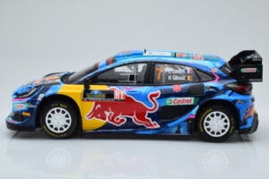 Ford Puma Rally1 WRC #7 P-L. Loubet / N. Gilsoul Rally Sweden 2023 IXO 1:18 18RMC154B Diecast - image 3 of 6