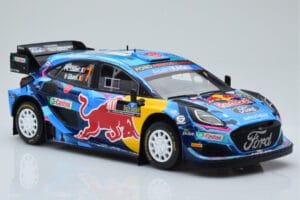 Ford Puma Rally1 WRC #7 P-L. Loubet / N. Gilsoul Rally Sweden 2023 IXO 1:18 18RMC154B Diecast - image 4 of 6