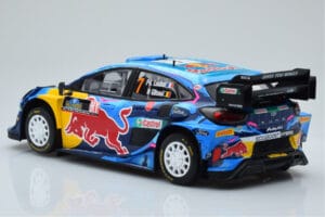 Ford Puma Rally1 WRC #7 P-L. Loubet / N. Gilsoul Rally Sweden 2023 IXO 1:18 18RMC154B Diecast - image 5 of 6