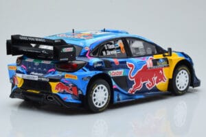 Ford Puma Rally1 WRC #8 O. Tanak / M. Jarveoja Winner Rally Sweden 2023 IXO 1:18 18RMC154A Diecast - image 2 of 6