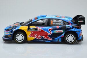 Ford Puma Rally1 WRC #8 O. Tanak / M. Jarveoja Winner Rally Sweden 2023 IXO 1:18 18RMC154A Diecast - image 3 of 6