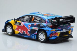 Ford Puma Rally1 WRC #8 O. Tanak / M. Jarveoja Winner Rally Sweden 2023 IXO 1:18 18RMC154A Diecast - image 5 of 6