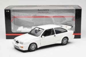 Ford Sierra RS RHD White Minichamps 1:18 150084070 Diecast - image 8 of 8