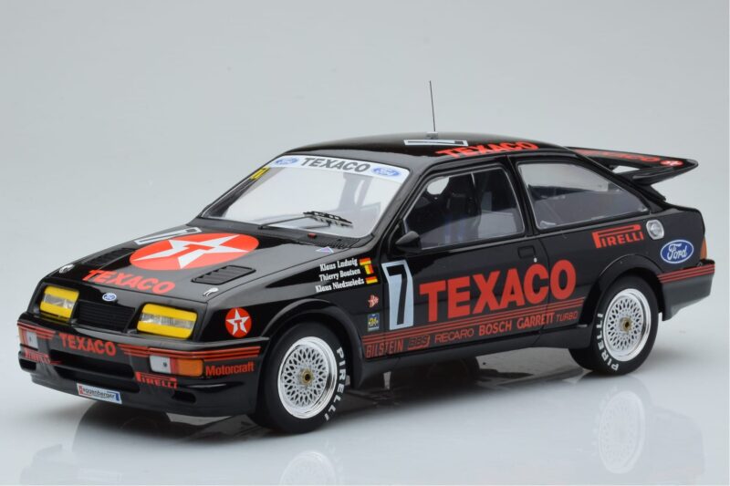 Ford Sierra RS500 Cosworth Texaco #7 K. Ludwig / K. Niedzwiedz / T. Boutsen 24 Hours of Spa 1987 IXO 1:18 18RMC051B Diecast