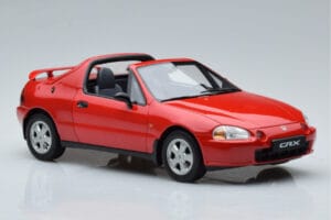 Honda CRX Del Sol VTi Spider Red Otto 1:18 OT415 Resin - image 4 of 6