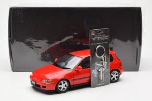 Honda Civic EG6 VTEC Red LCD 1:18 LCD18018-RE Diecast - image 11 of 11