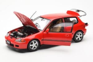 Honda Civic EG6 VTEC Red LCD 1:18 LCD18018-RE Diecast - image 3 of 11